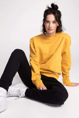 Nouveau! Chandail unisexe col rond uni - Original Au Coton