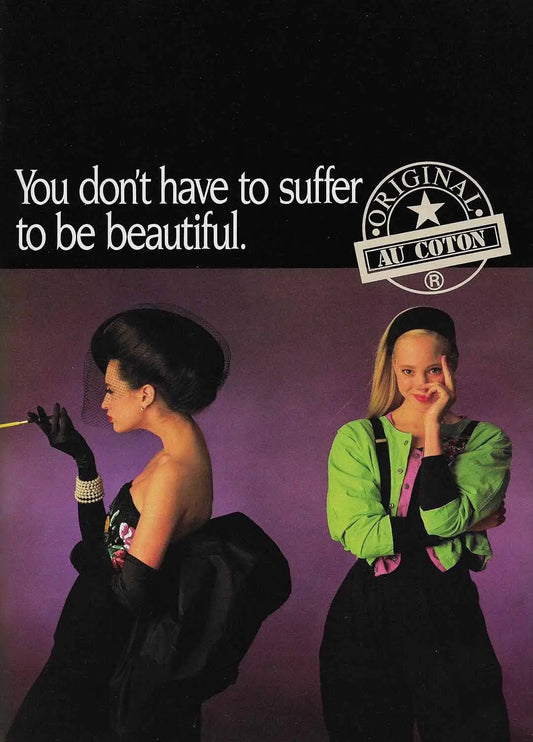 You don’t have to suffer to be beautiful