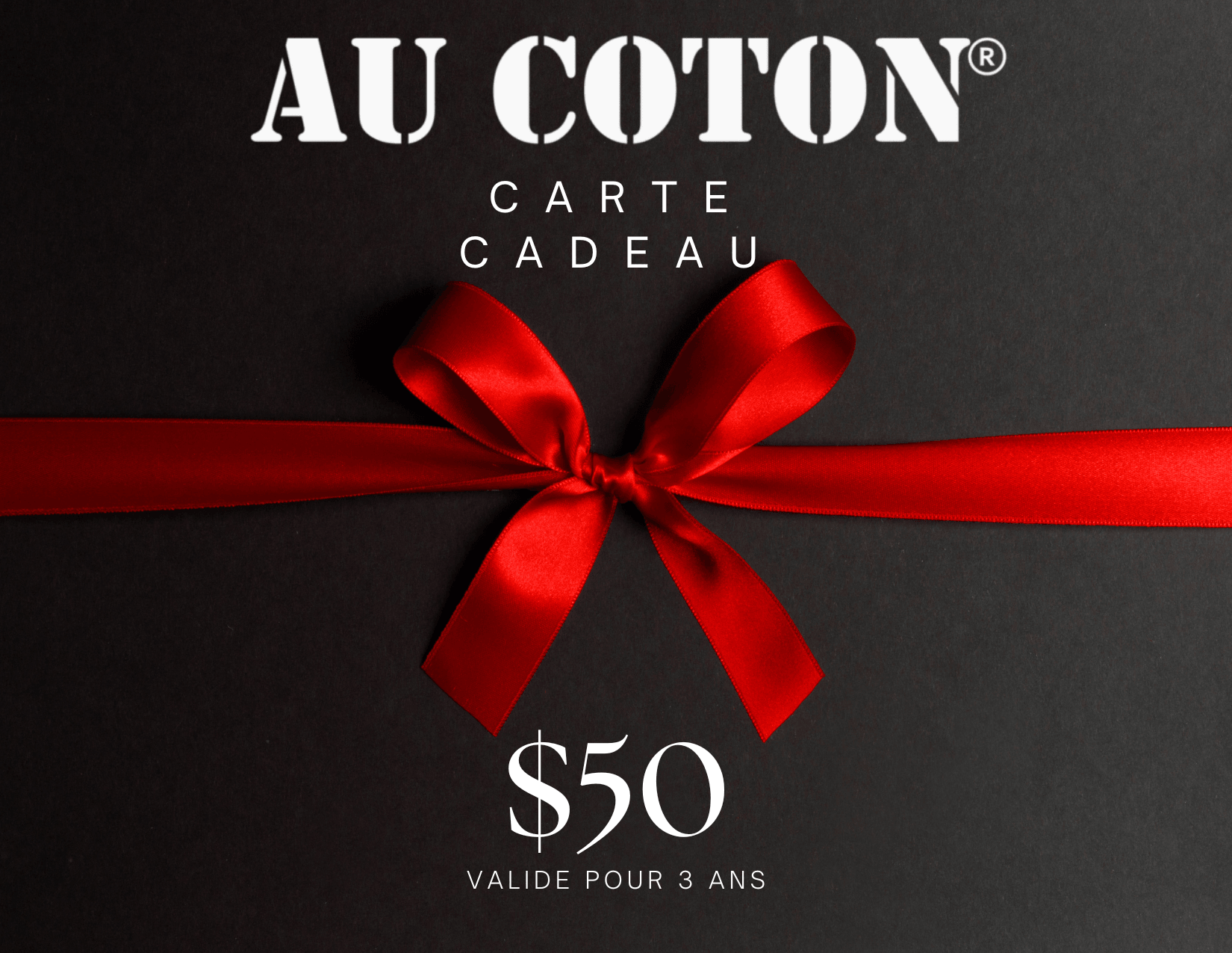 CARTE CADEAU - Original Au Coton