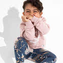 Pantalon Jogging Large Fille - Coupe Ample, Taille Haute élastique, Léger Et Confortable, Imprimé Coloré - 3