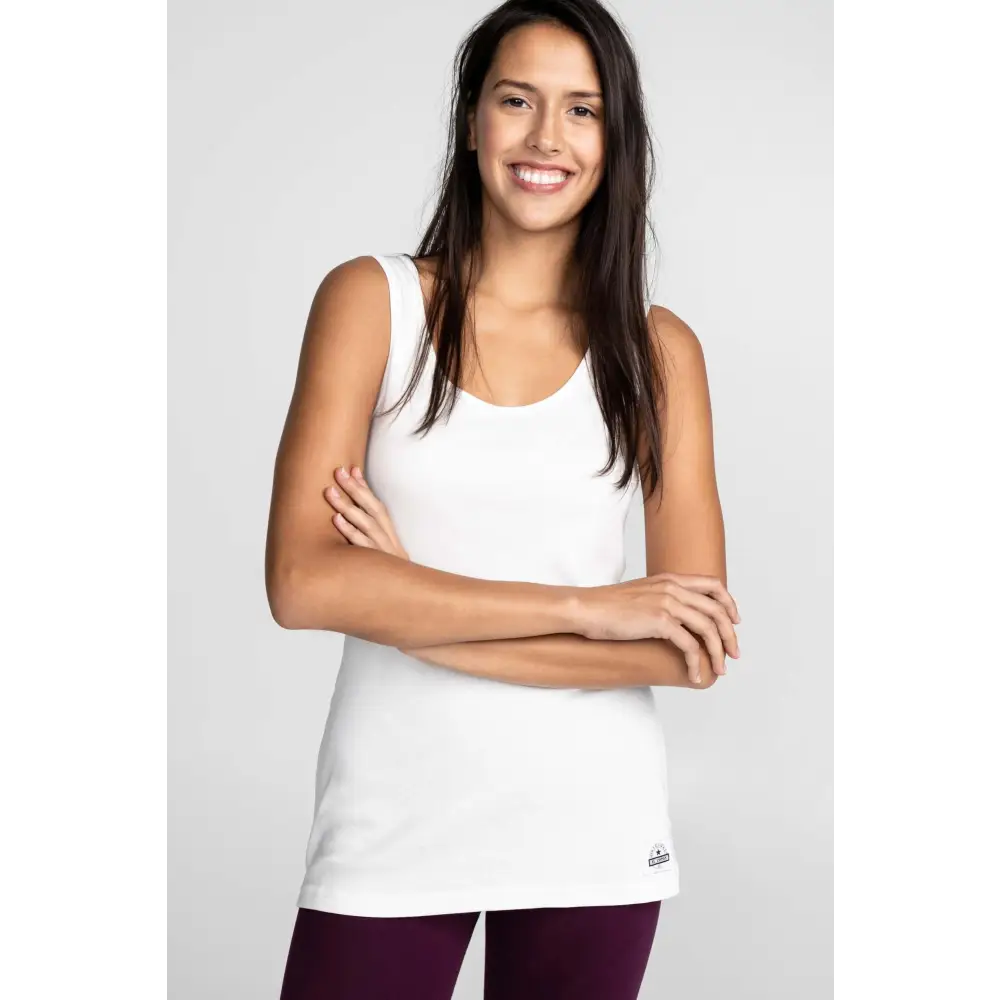 Camisole unie côtelée - Original Au Coton