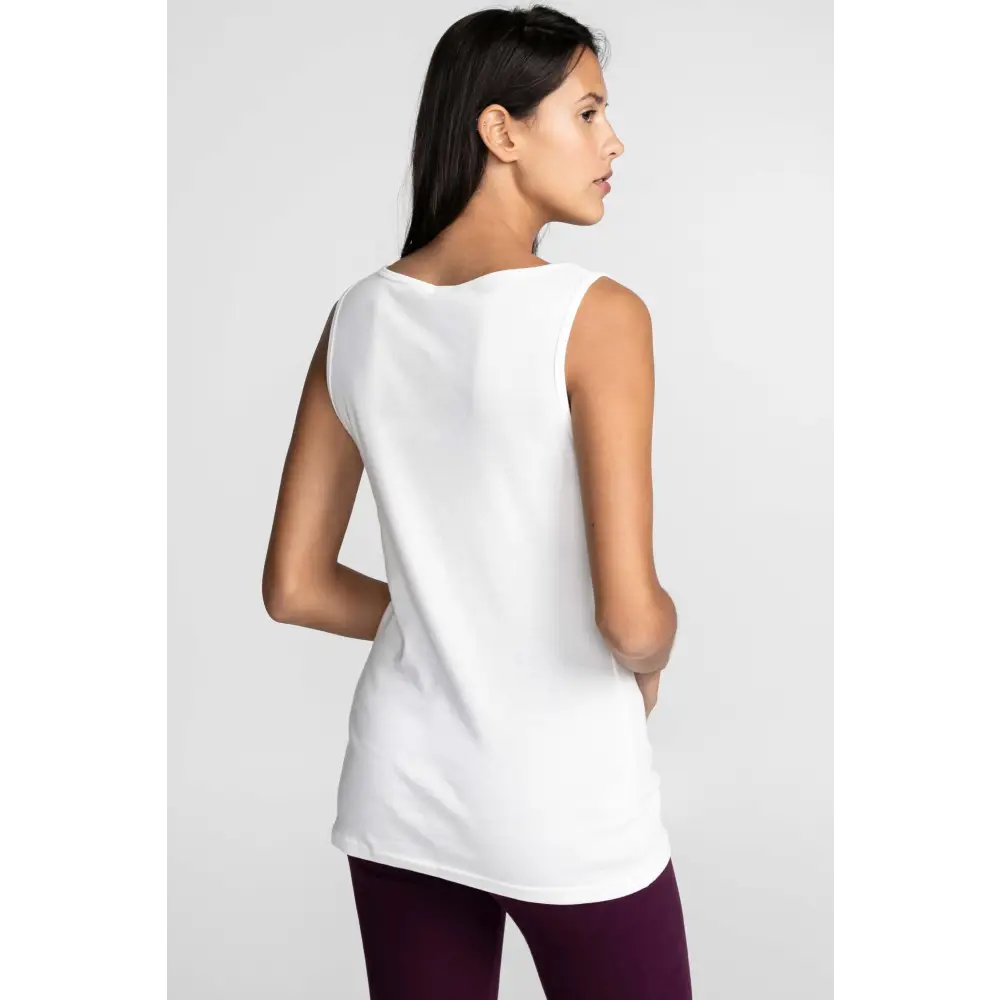 Camisole unie côtelée - Original Au Coton