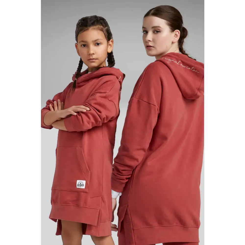 Hoodie Long Col Croisé Mini/Match – Tailles 2/3 à XXL - Hoodie Agencé Feminin