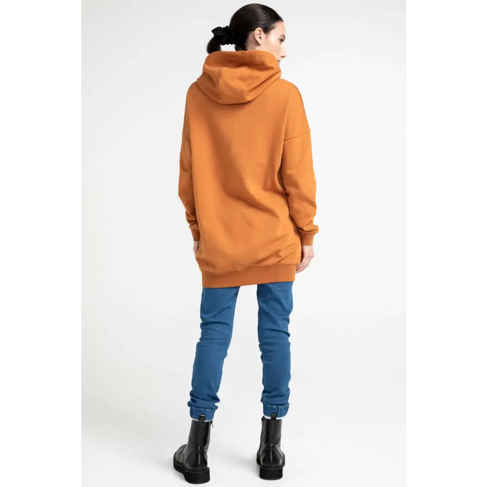 Hoodie long col croisé Original - Original Au Coton