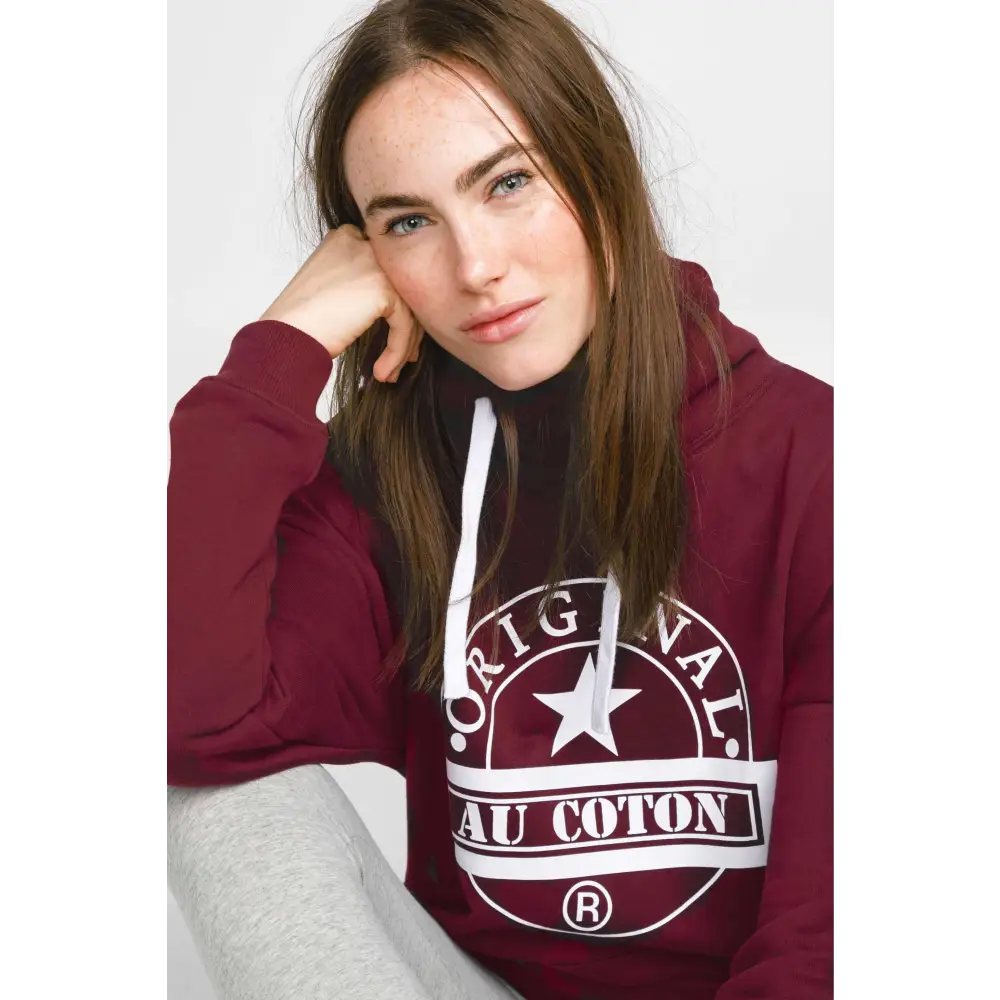 Nouveau! Hoodie long col croisé - Original Au Coton