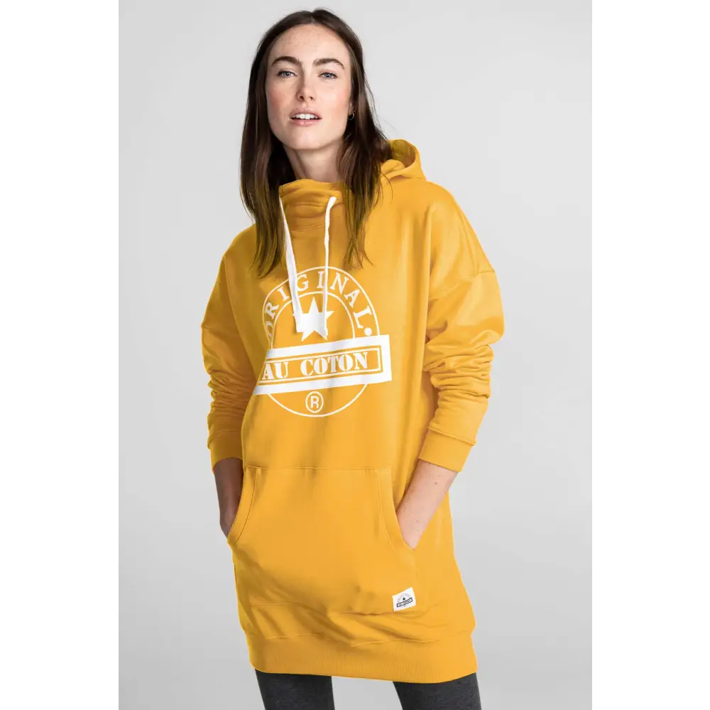 Nouveau! Hoodie long col croisé - Original Au Coton