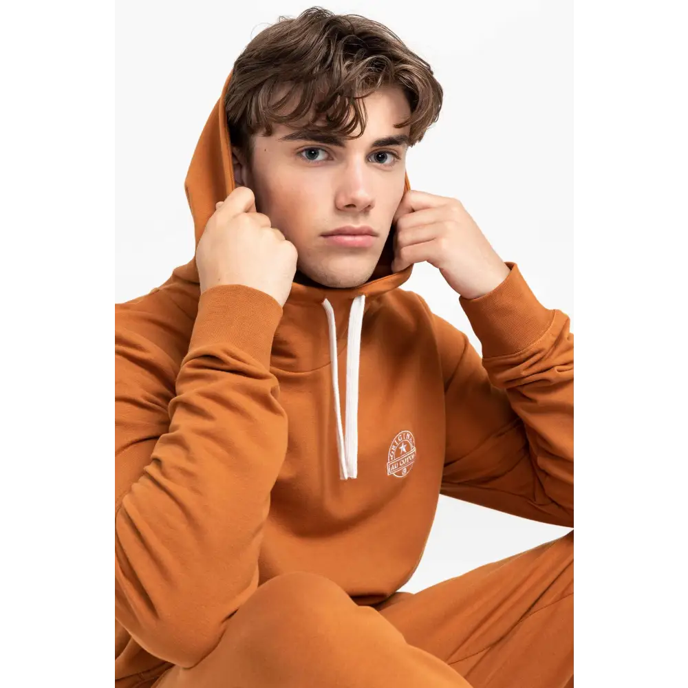 Hoodie unisexe broderie Original - Original Au Coton