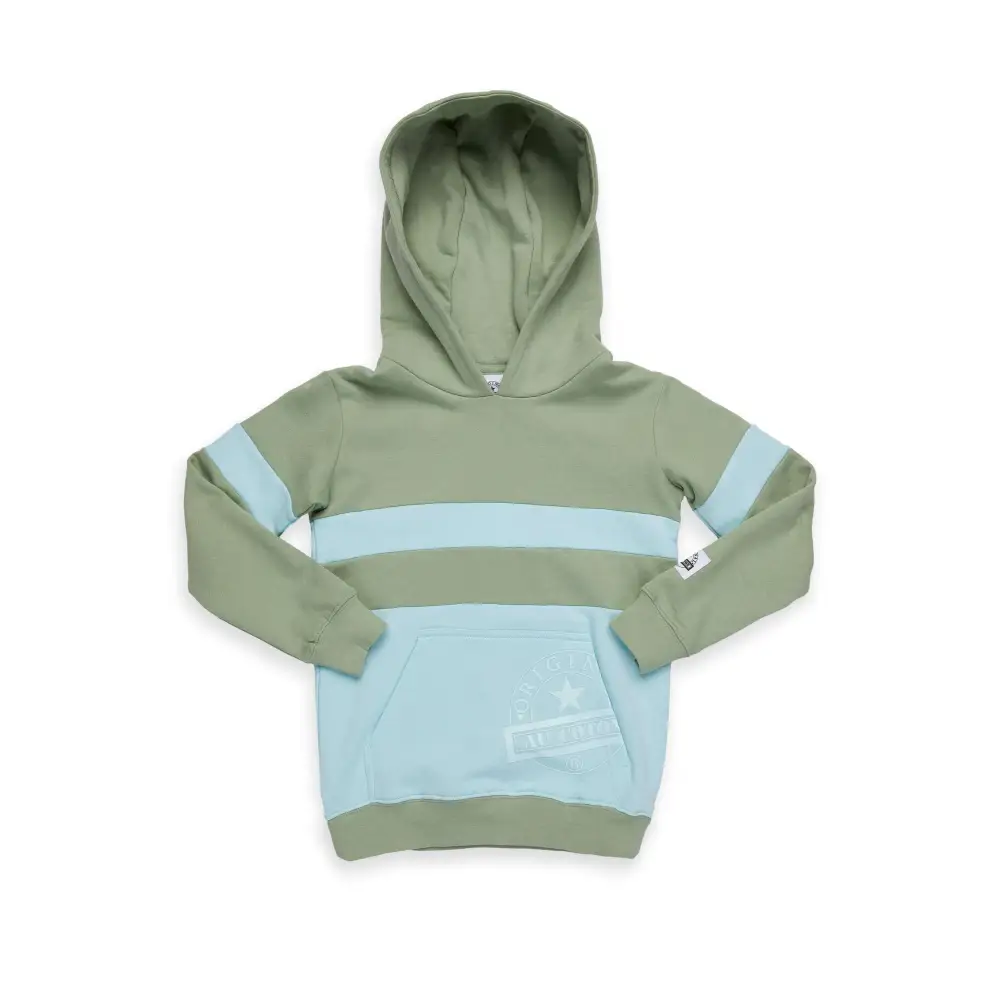 Hoodie unisexe contrasté pour enfant - Original Au Coton