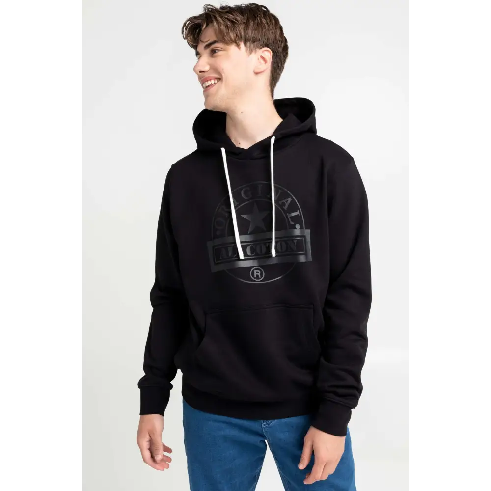 Hoodie unisexe Original ton sur ton - Original Au Coton