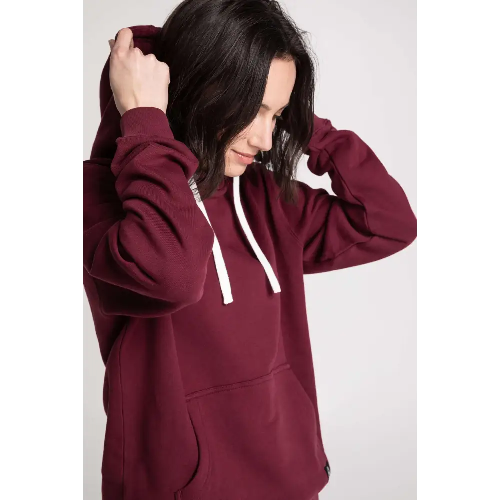 Nouveau! Hoodie unisexe uni - Original Au Coton