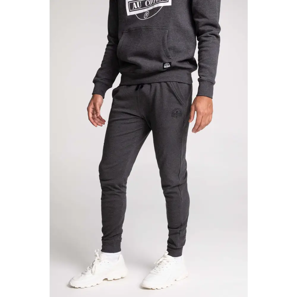 Nouveau! Jogger effilé unisexe broderie Original - Original Au Coton