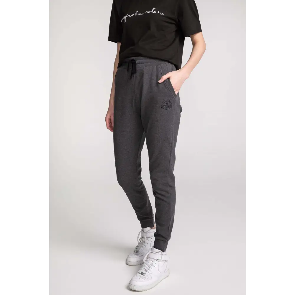 Nouveau! Jogger effilé unisexe broderie Original - Original Au Coton