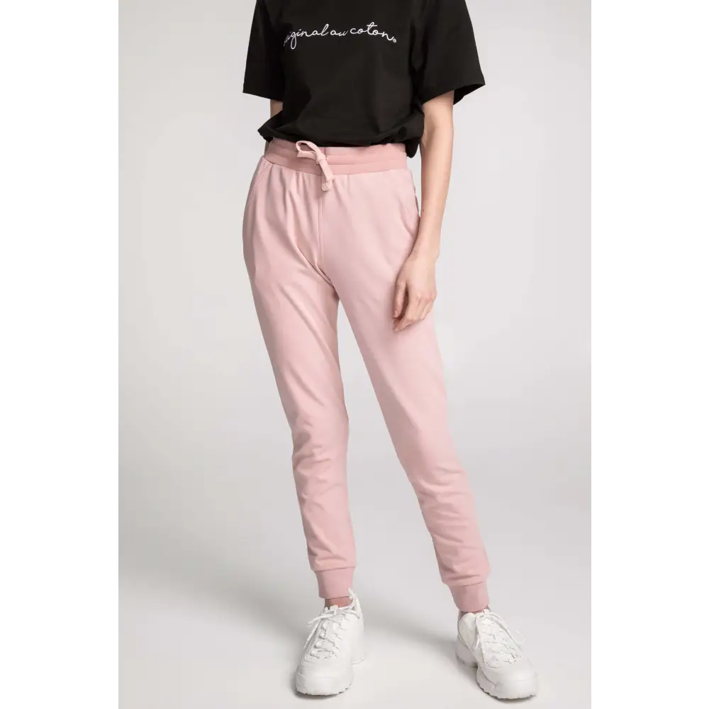 Nouveau! Jogger effilé unisexe broderie Original - Original Au Coton