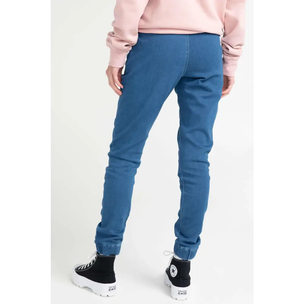 Jogger unisexe denim envers ratiné - Original Au Coton