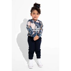 Jogger unisexe denim envers ratiné pour enfant - Original Au Coton