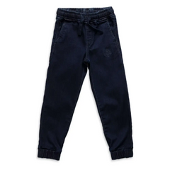 Jogger unisexe denim envers ratiné pour enfant - Original Au Coton