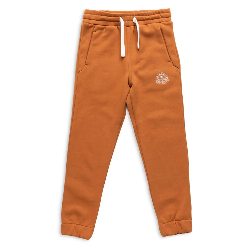 Pantalon unisexe en coton ouaté pour enfant - Original Au Coton