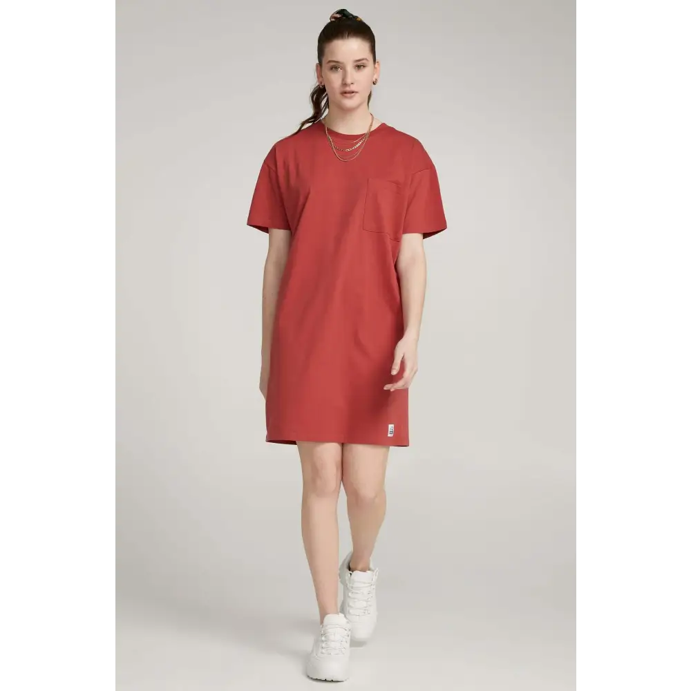 Robe t-shirt à poche - Original Au Coton