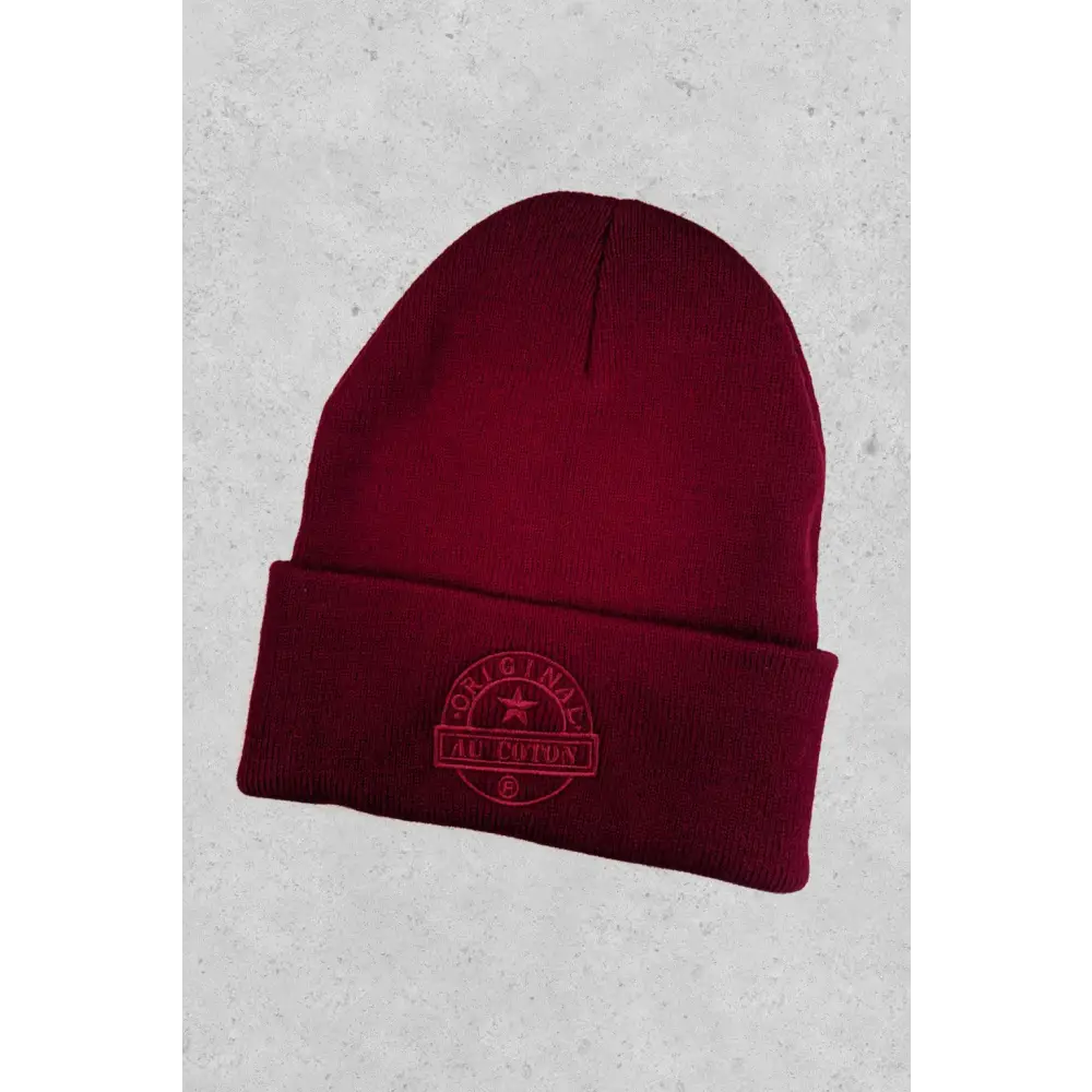 Tuque unisexe broderie Original - Original Au Coton