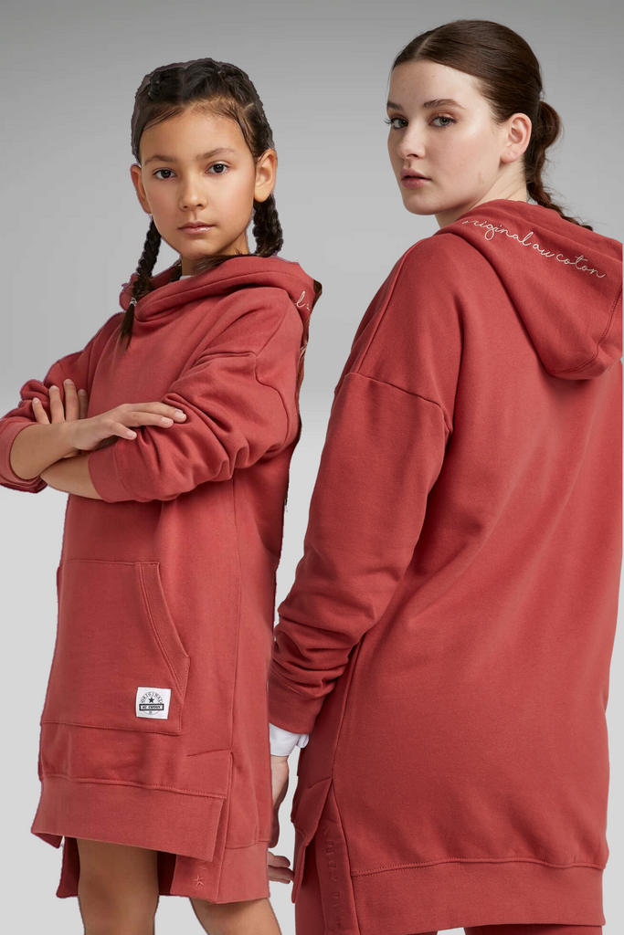 Hoodie Long Col Croisé Mini/Match – Tailles 2/3 à XXL