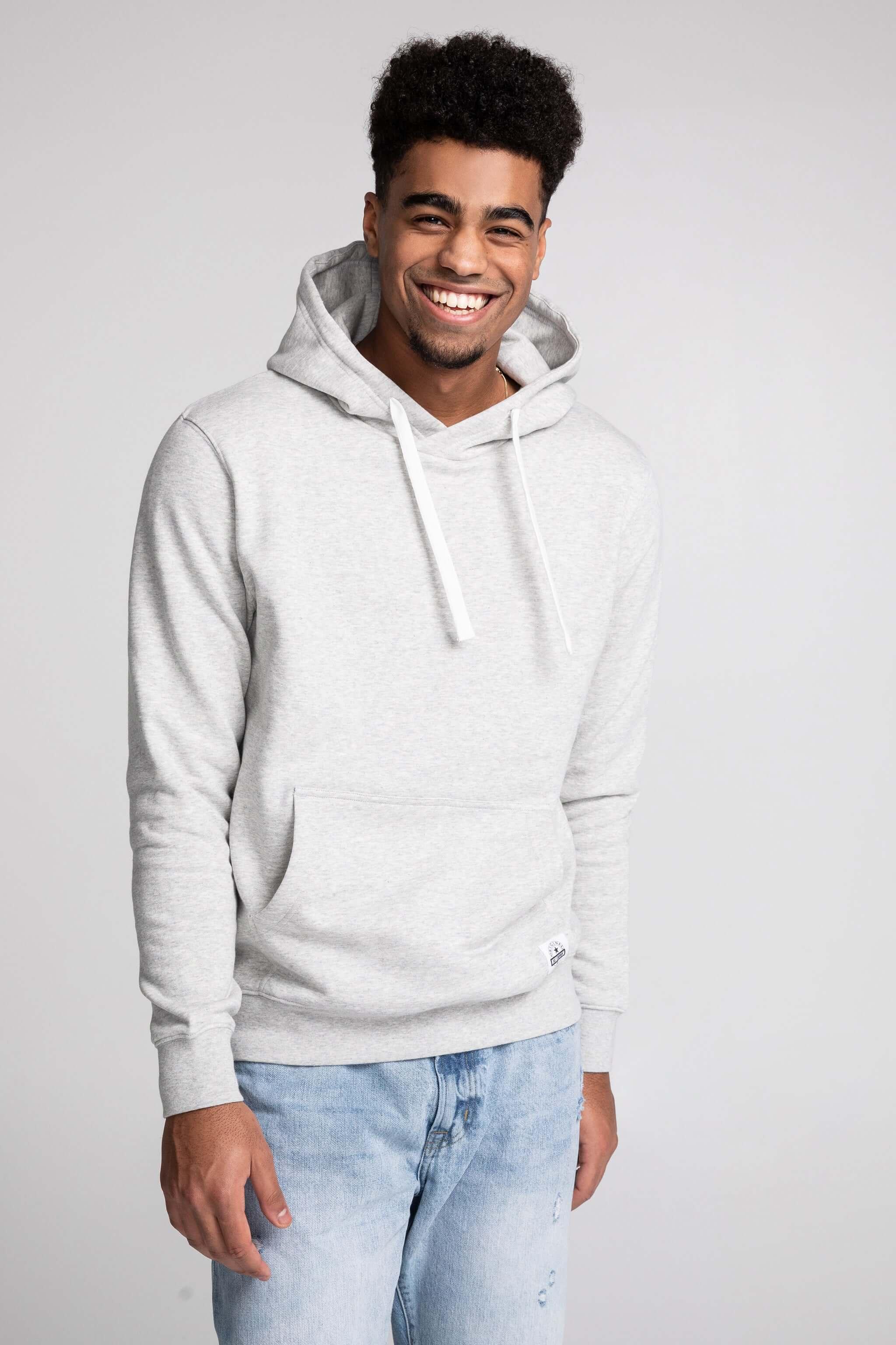 Nouveau! Hoodie unisexe uni - Original Au Coton