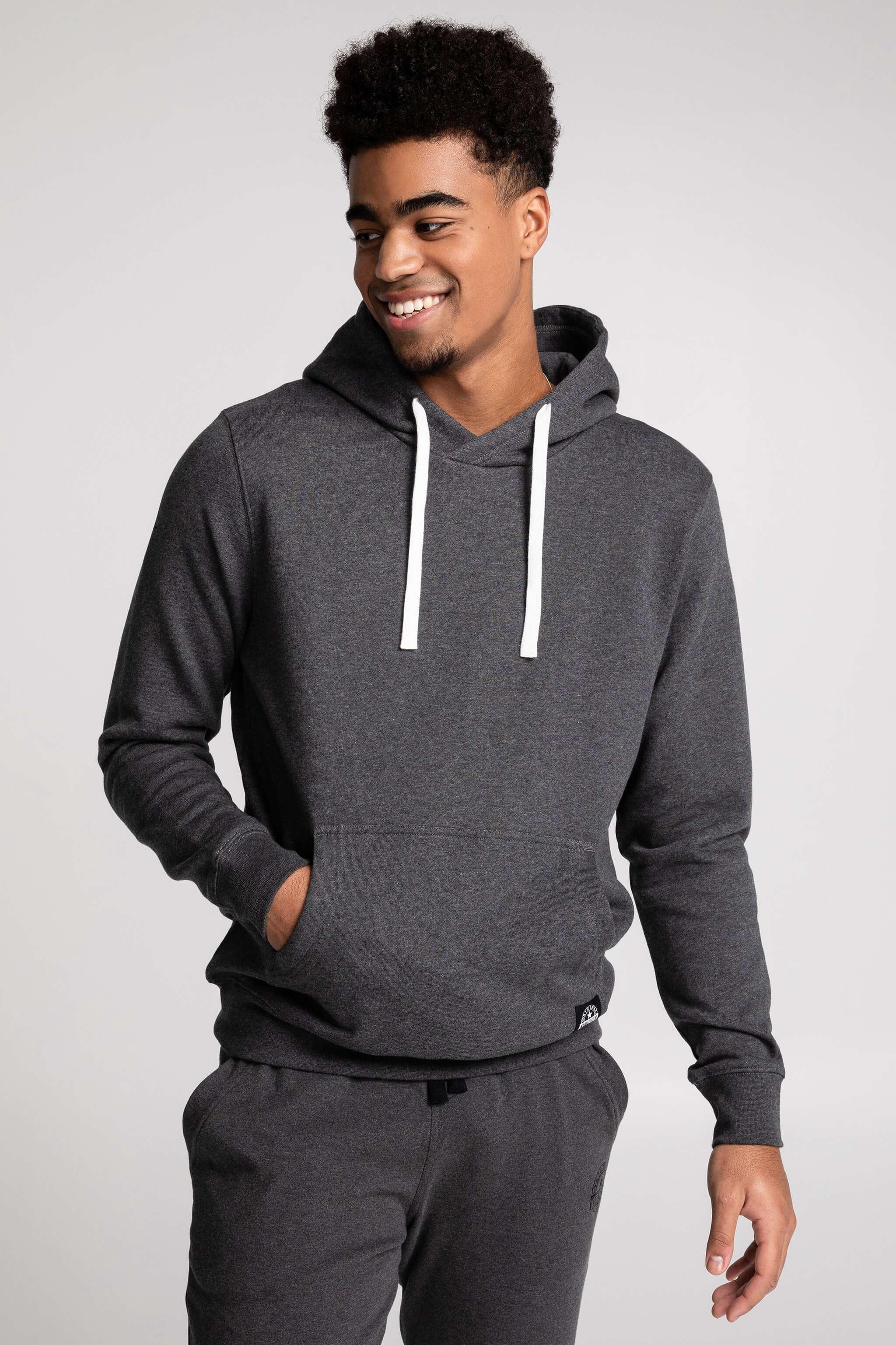 Nouveau! Hoodie unisexe uni - Original Au Coton