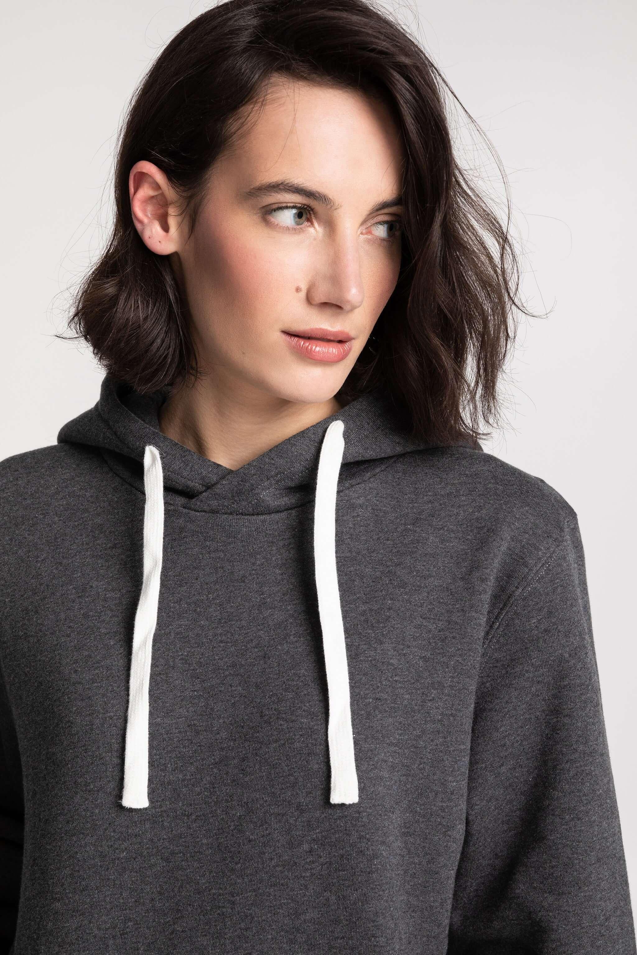 Nouveau! Hoodie unisexe uni - Original Au Coton