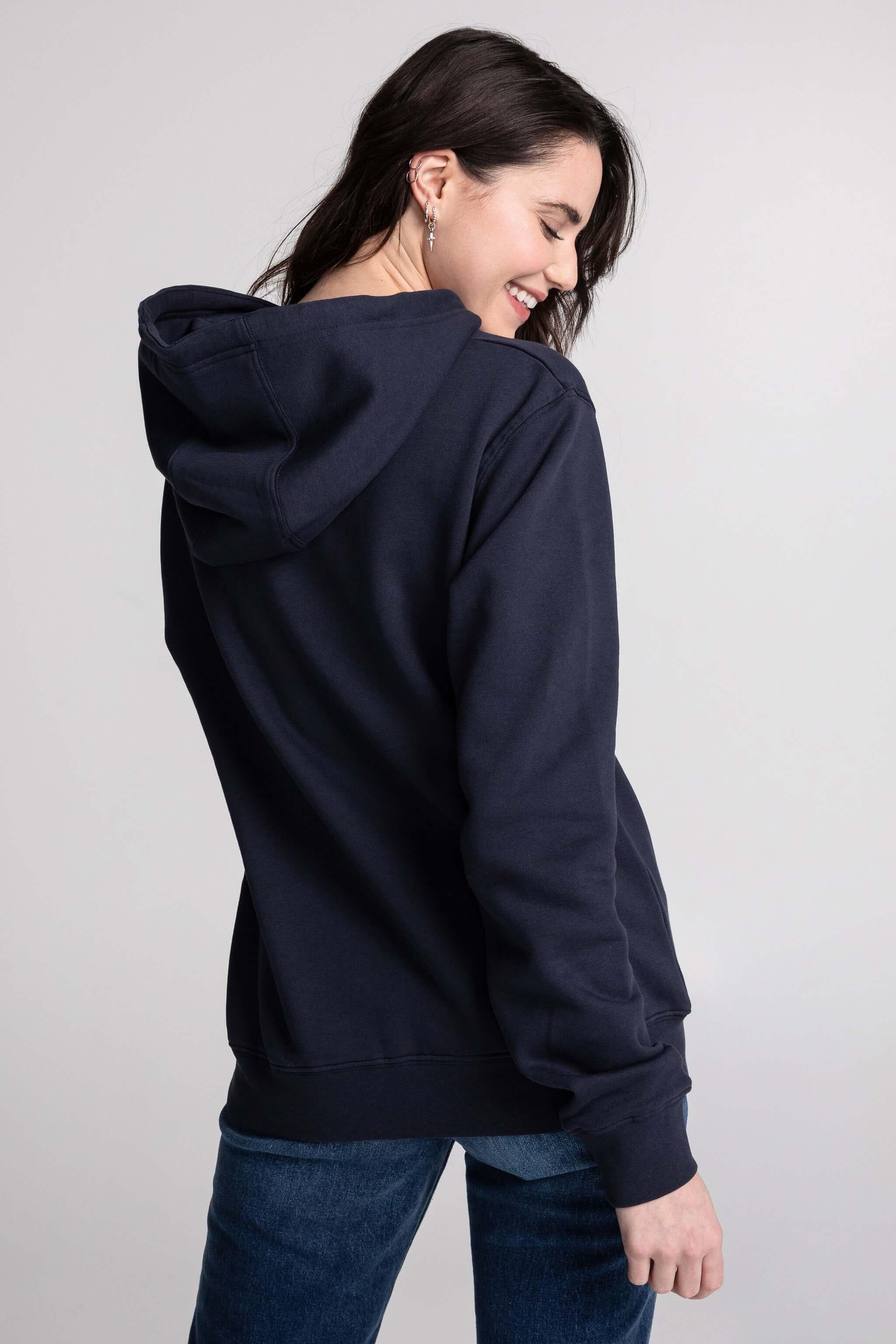 Nouveau! Hoodie unisexe uni - Original Au Coton