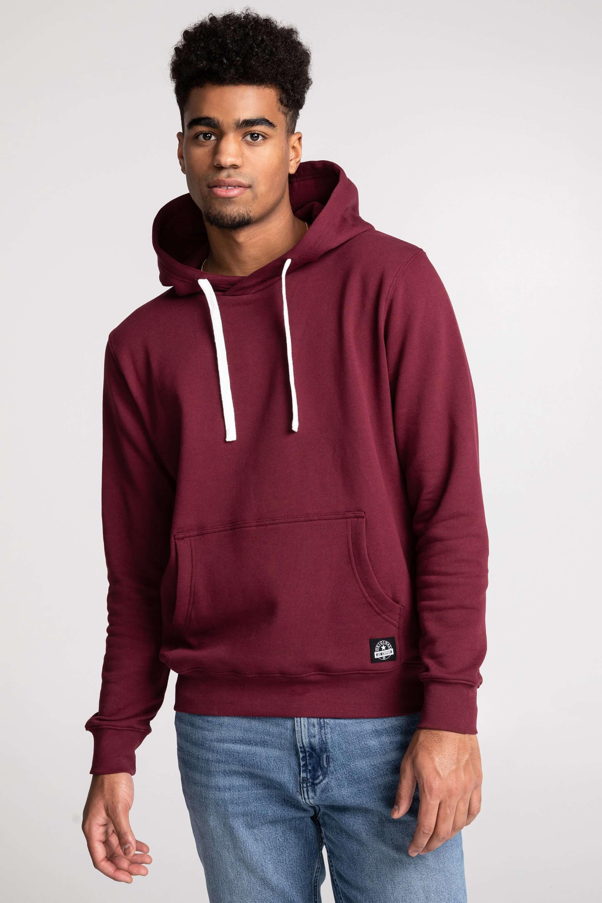 Nouveau! Hoodie unisexe uni - Original Au Coton