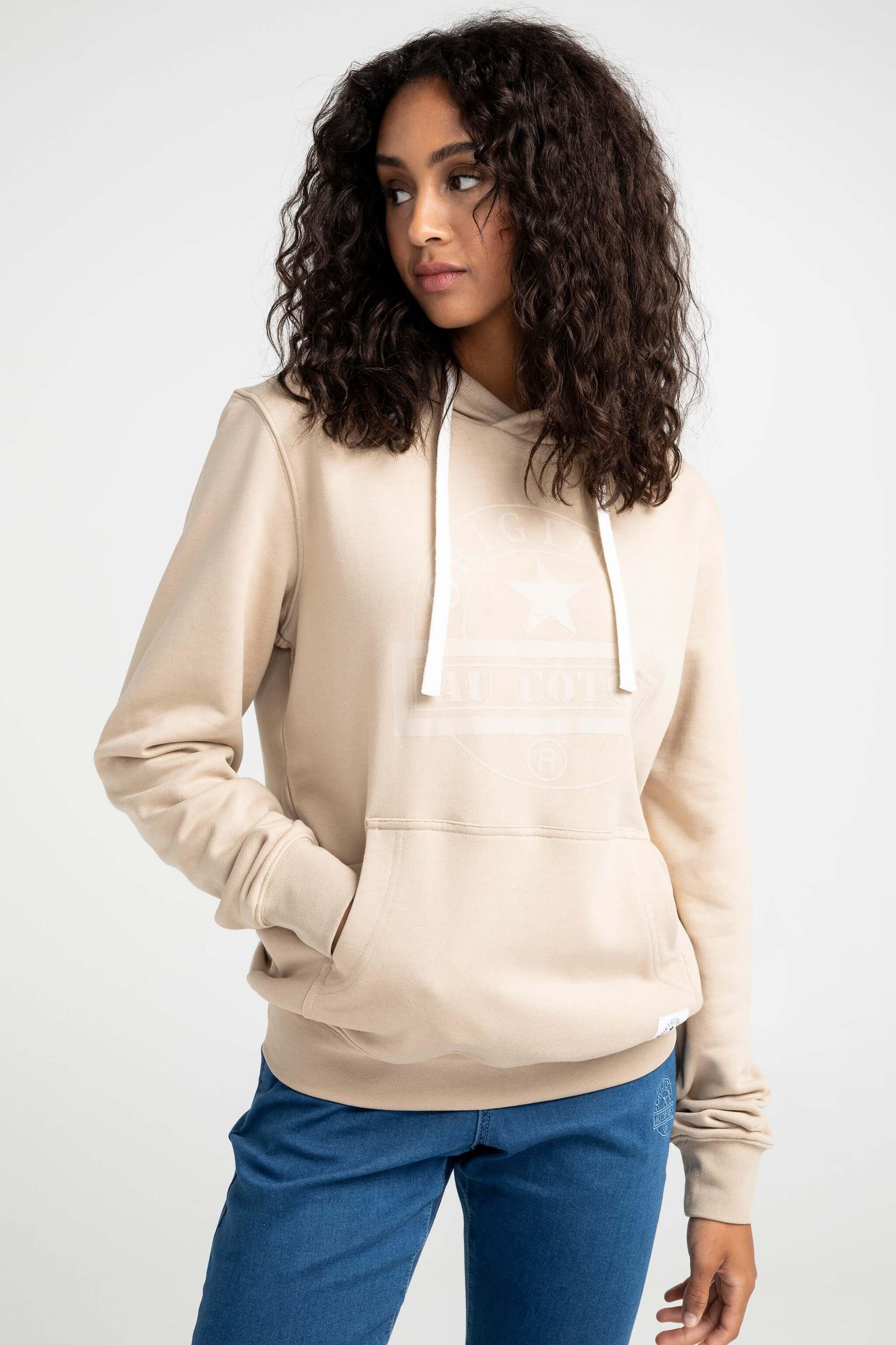 Hoodie unisexe Original ton sur ton - Original Au Coton