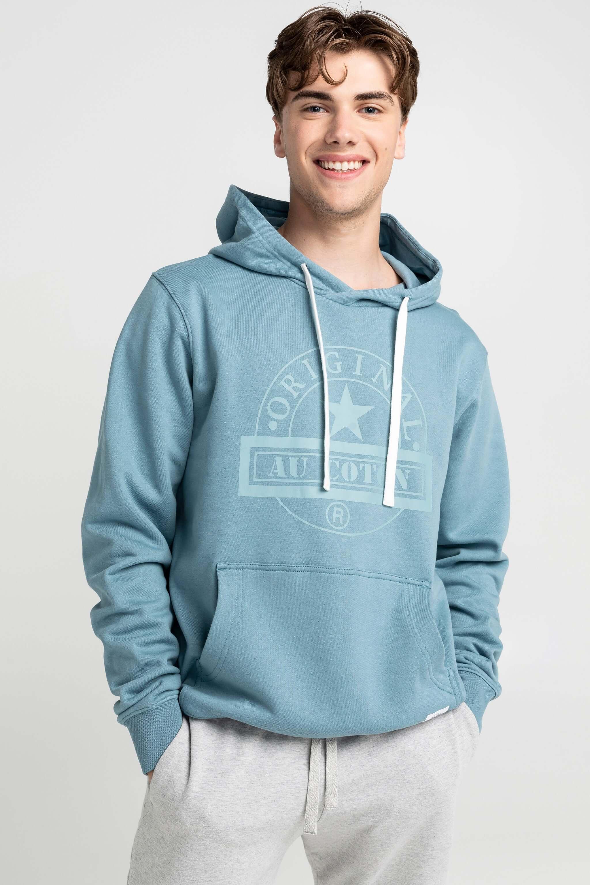 Hoodie unisexe Original ton sur ton - Original Au Coton