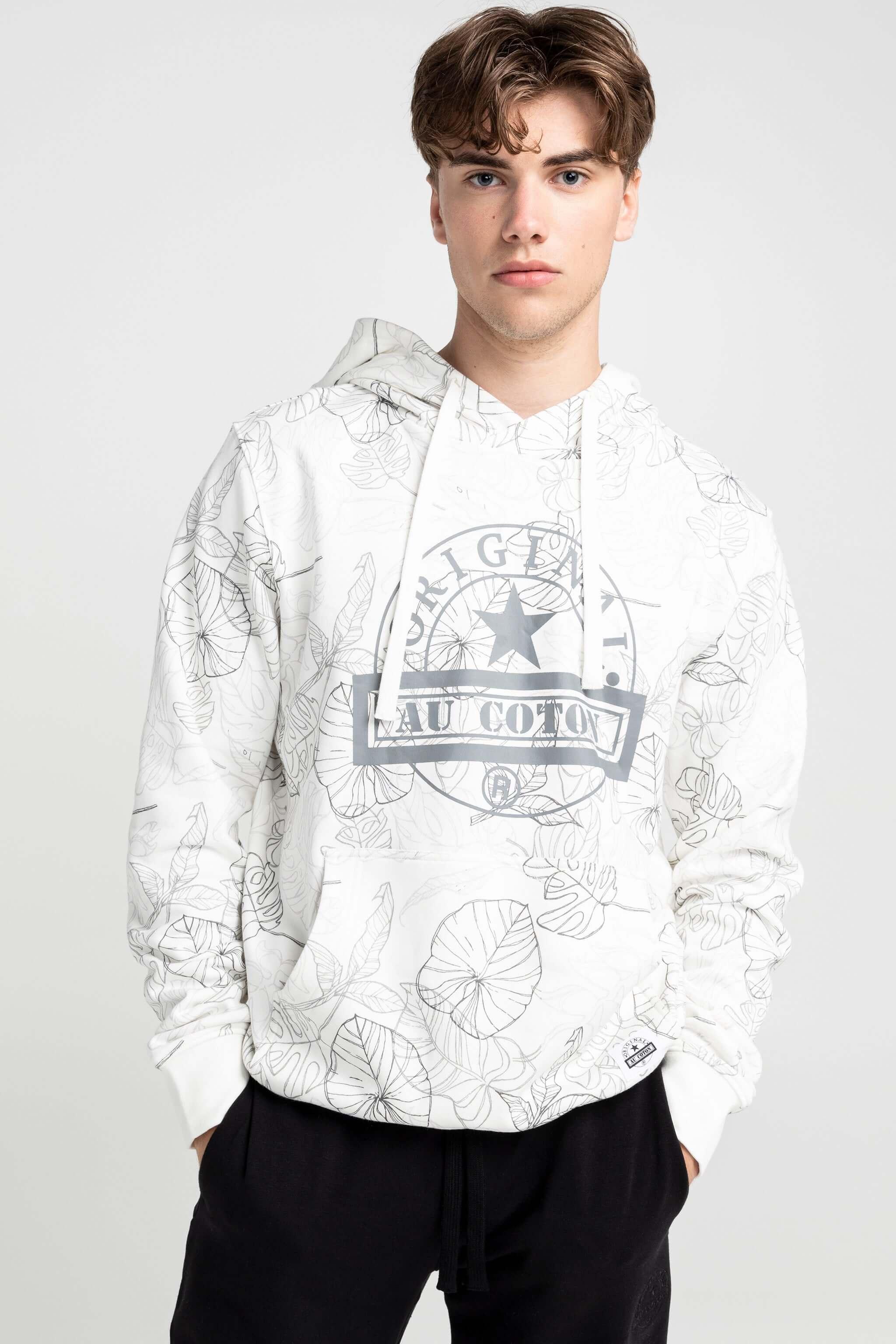 Hoodie unisexe Original ton sur ton - Original Au Coton