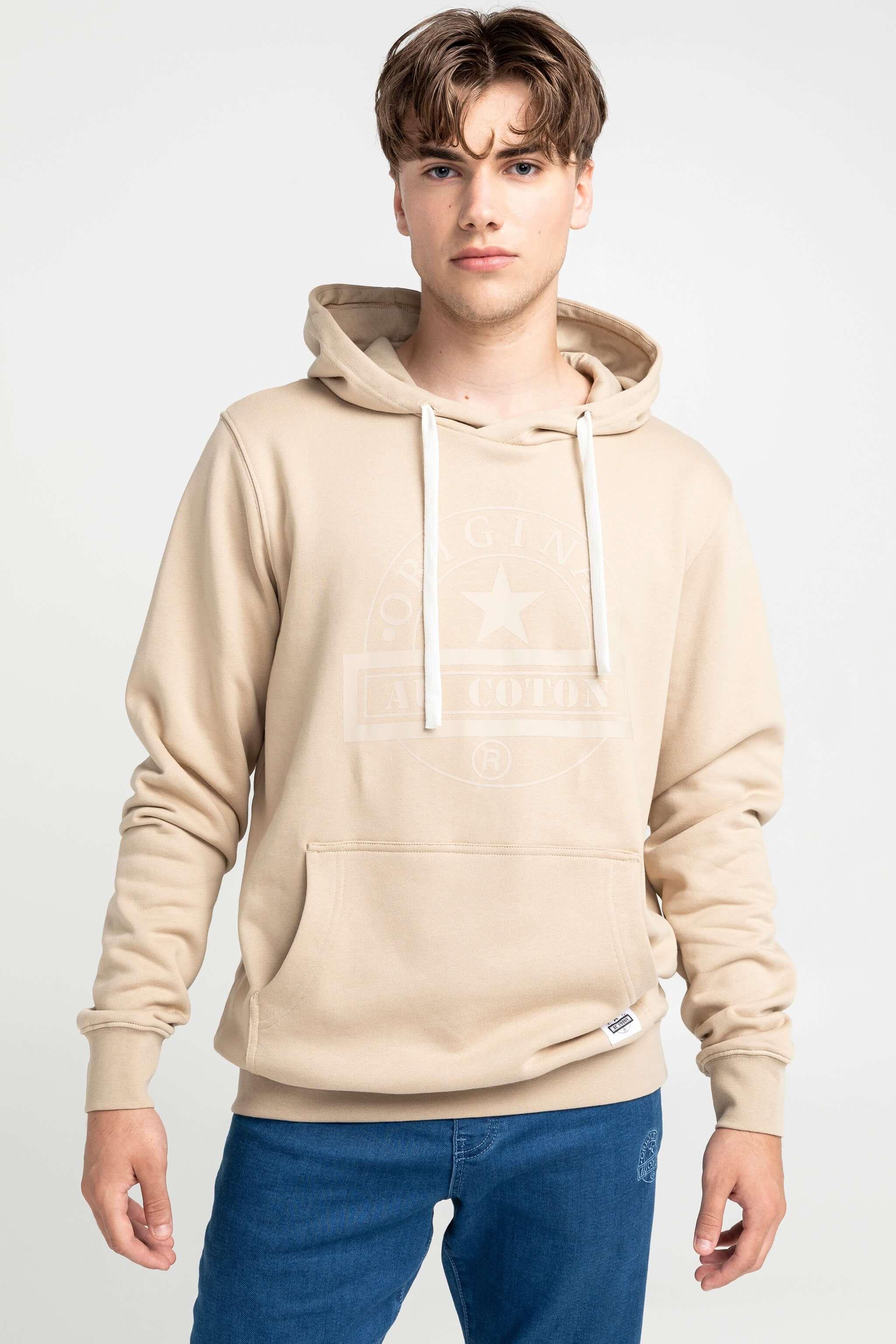 Hoodie unisexe Original ton sur ton - Original Au Coton