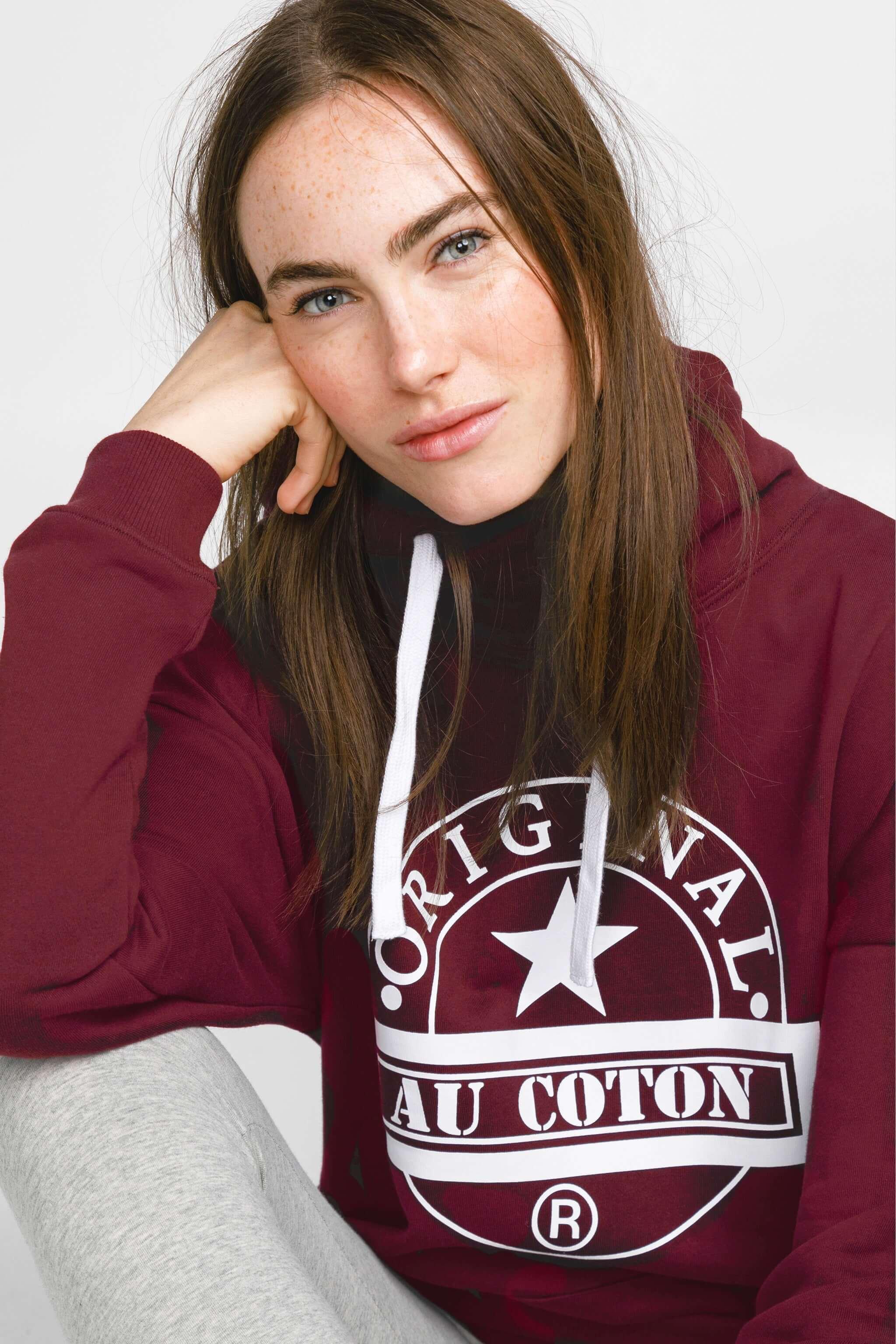 Nouveau! Hoodie long col croisé - Original Au Coton