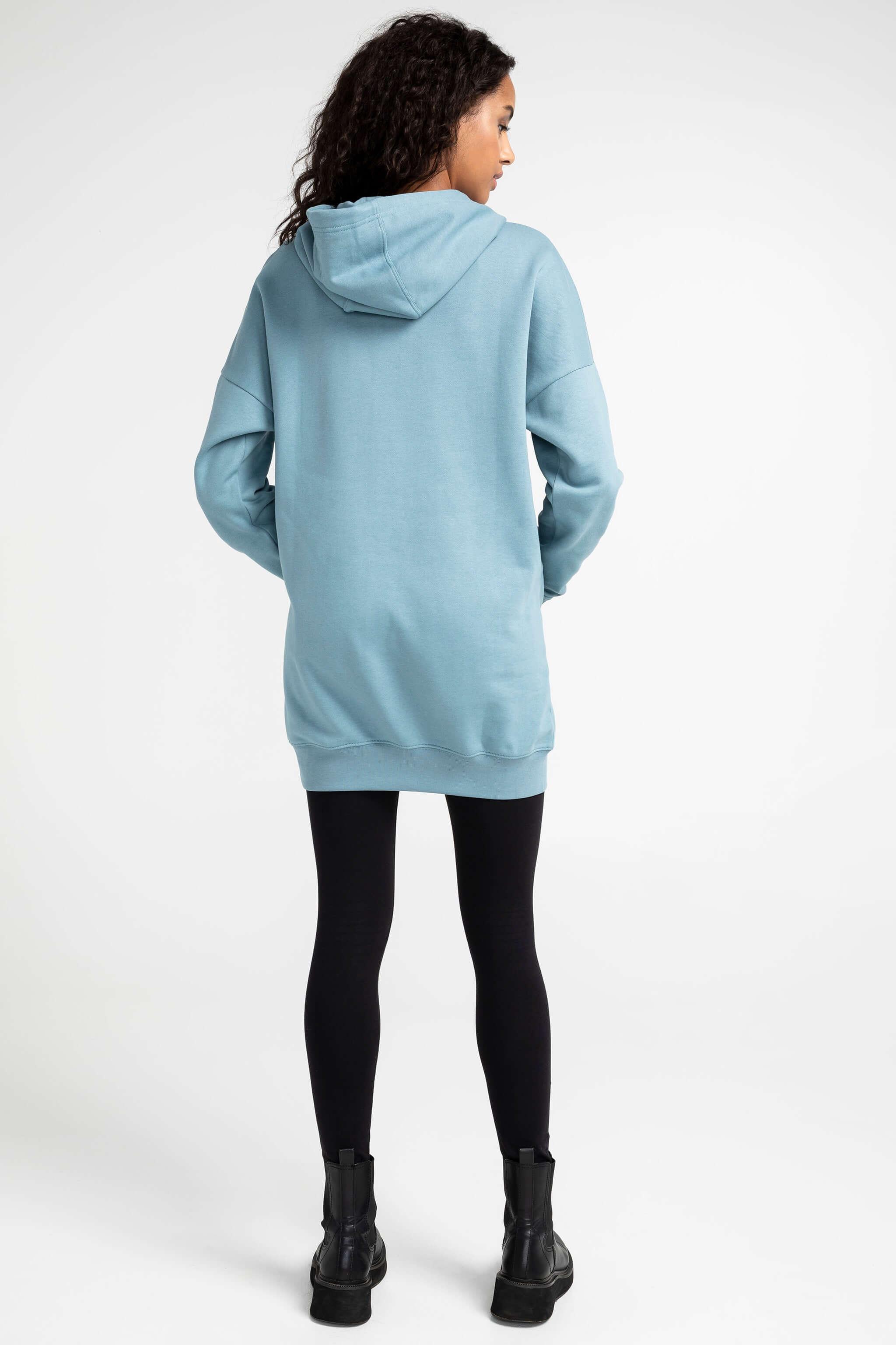 Hoodie long col croisé Original - Original Au Coton