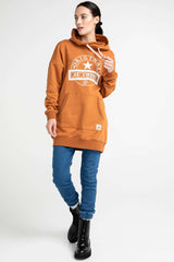 Hoodie long col croisé Original - Original Au Coton