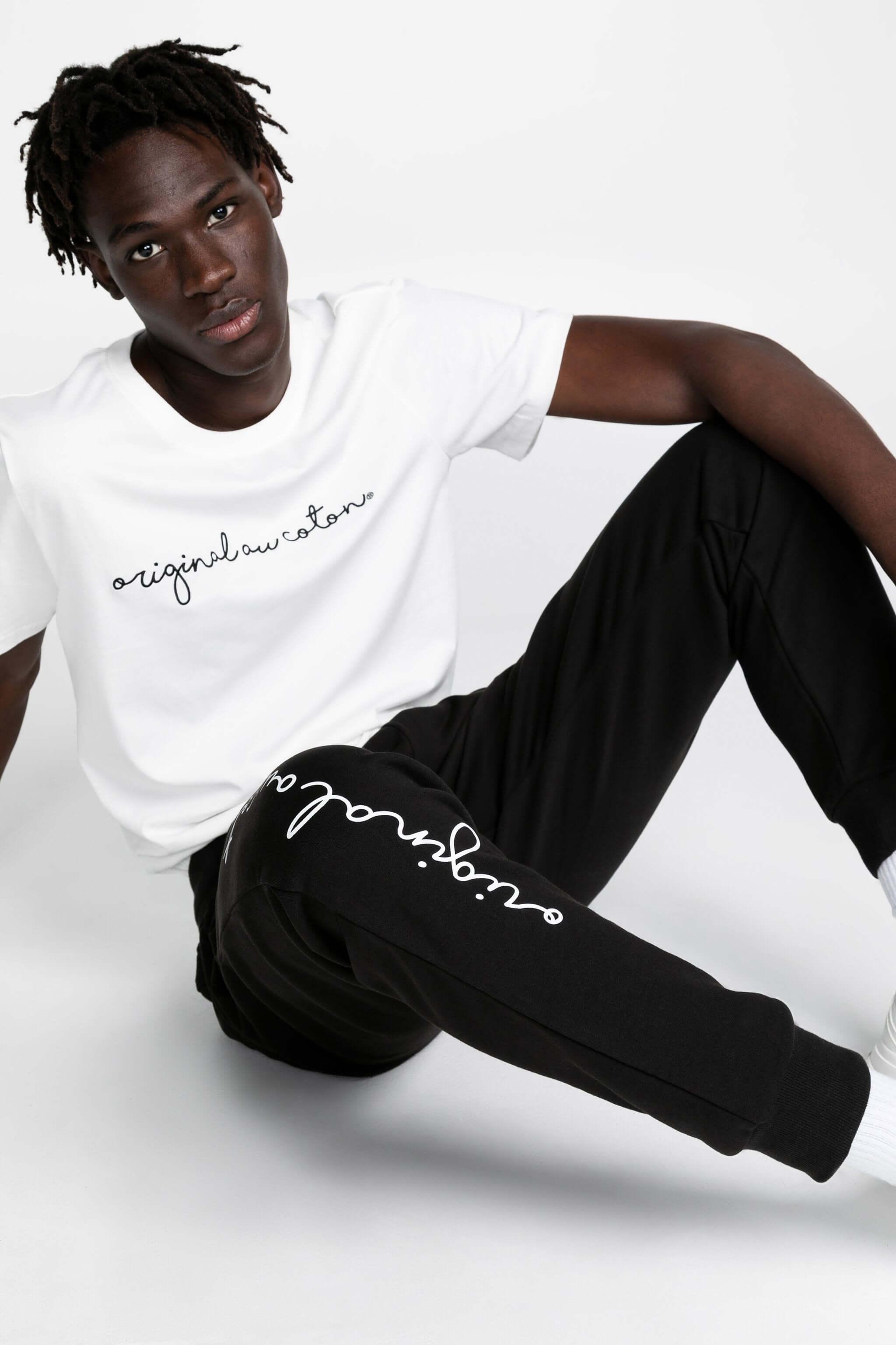 Jogger unisexe Calligraphie - Original Au Coton