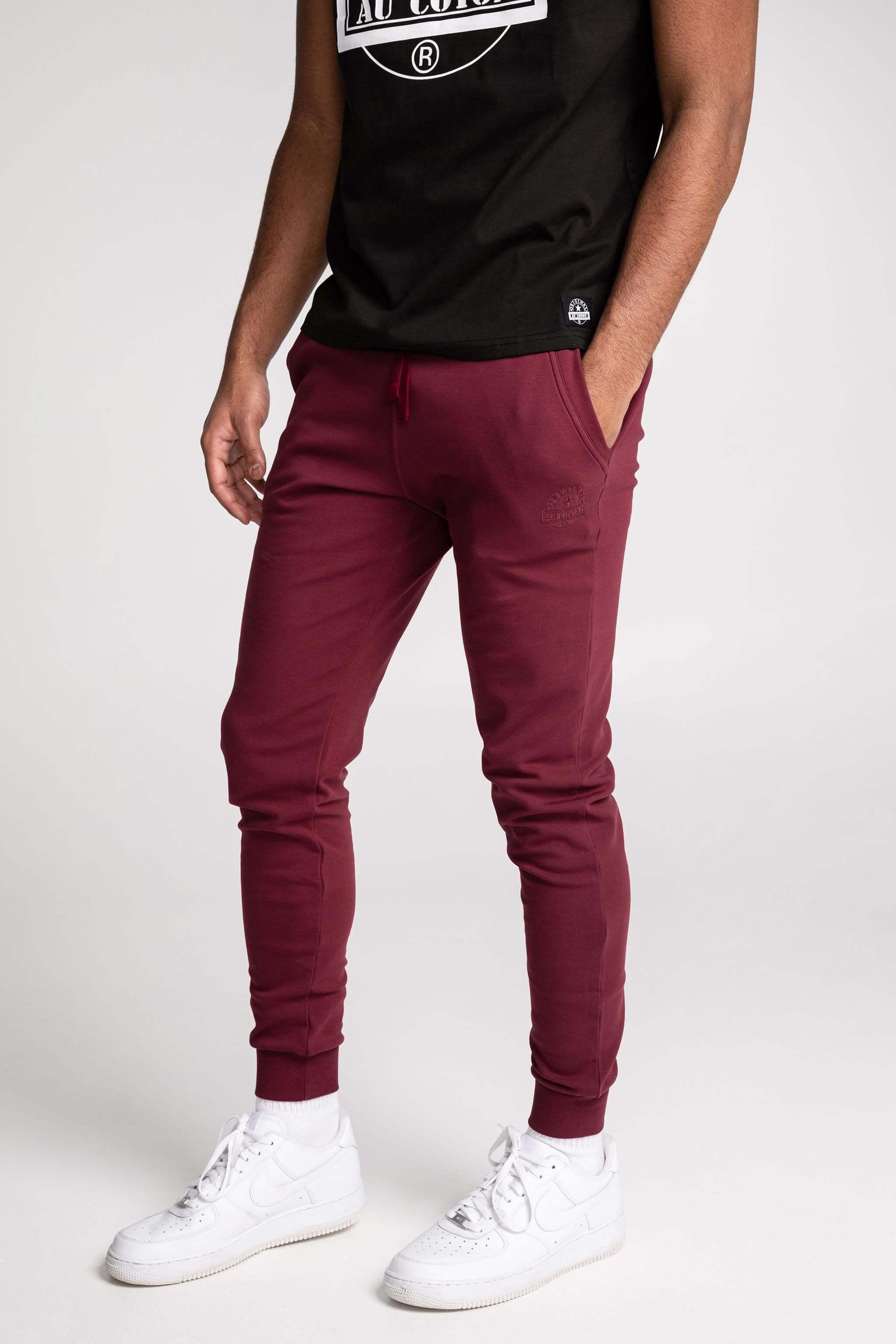 Nouveau! Jogger effilé unisexe broderie Original - Original Au Coton