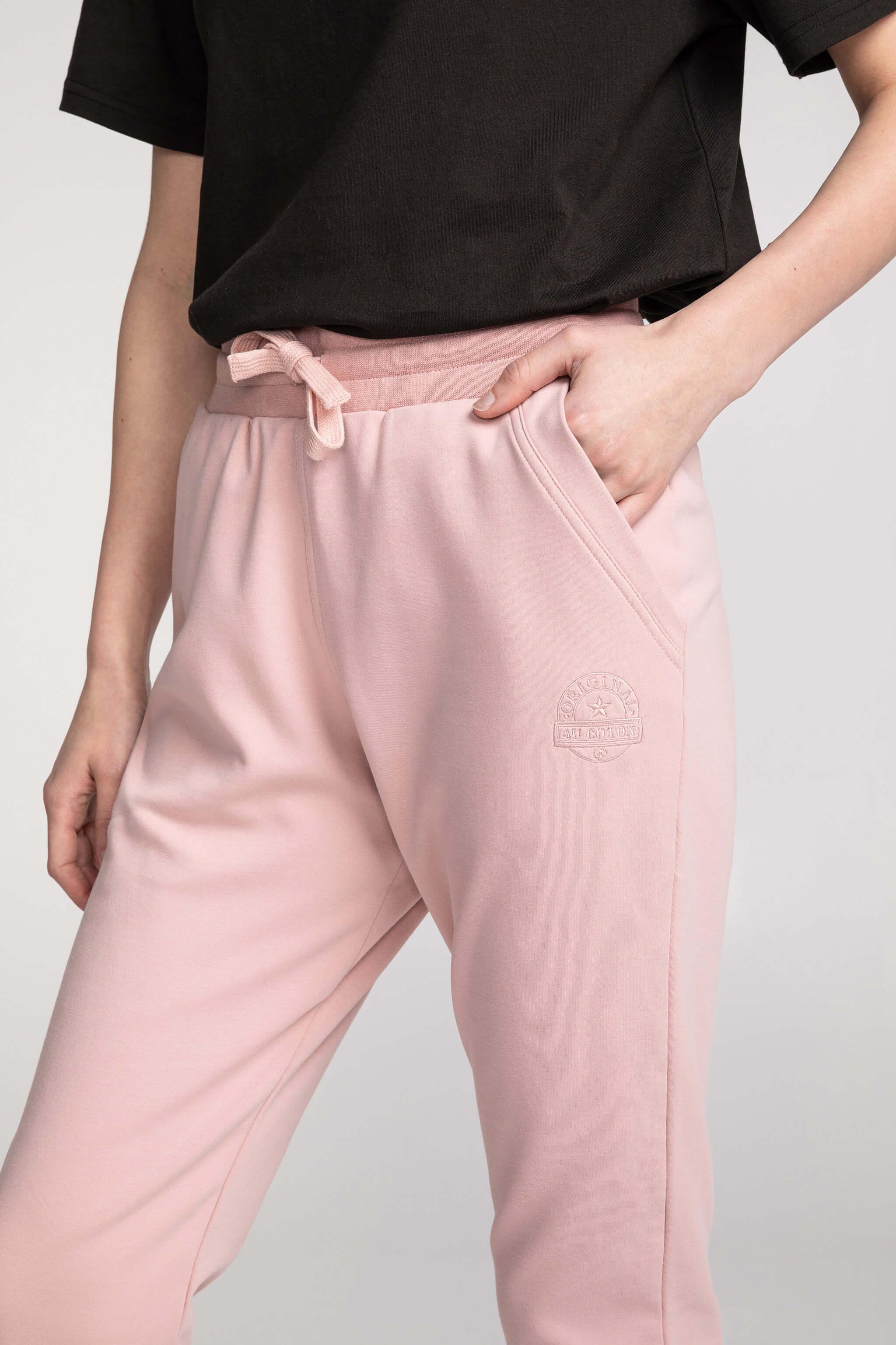 Nouveau! Jogger effilé unisexe broderie Original - Original Au Coton