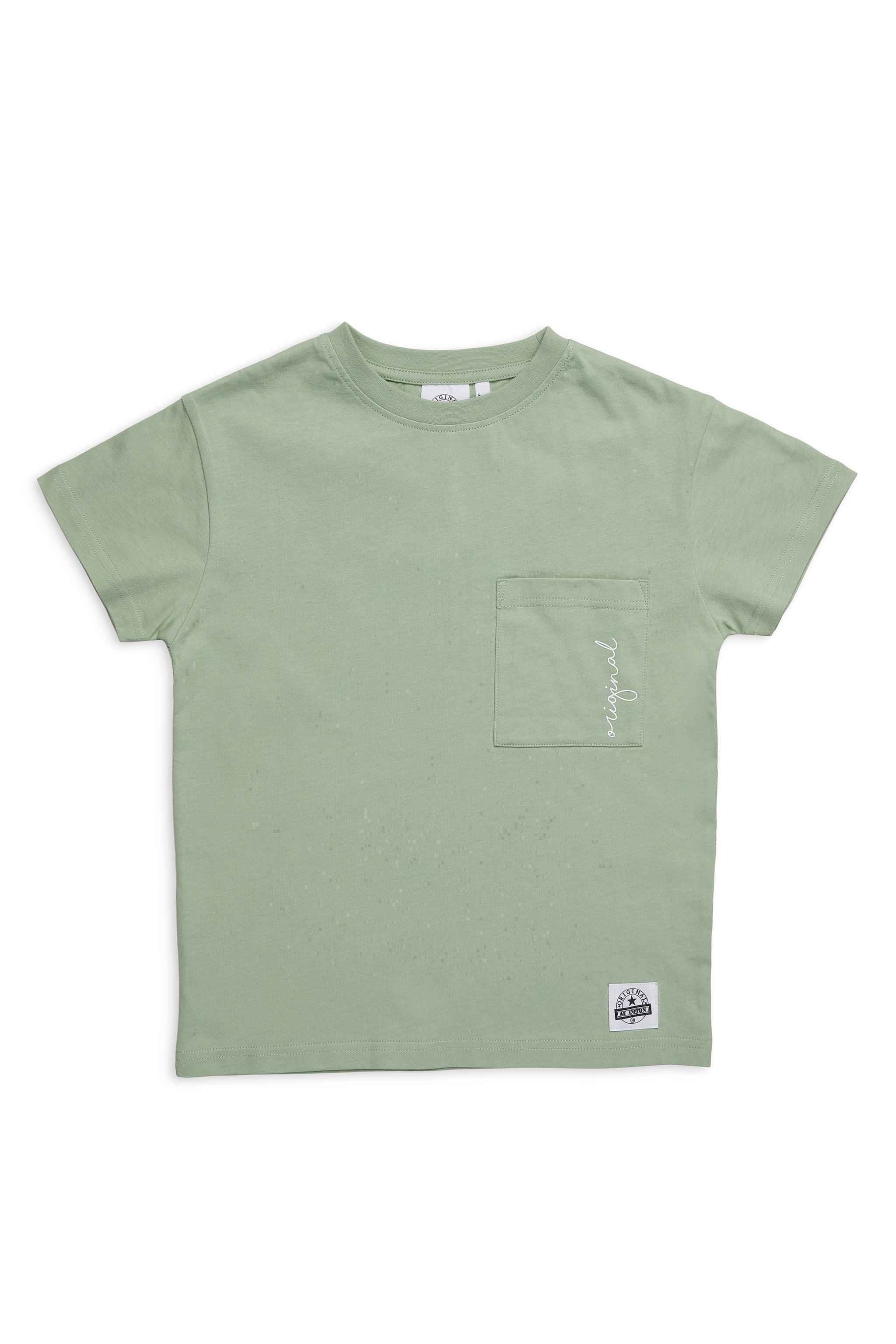 T-shirt à poche en coton pour enfant - Original Au Coton