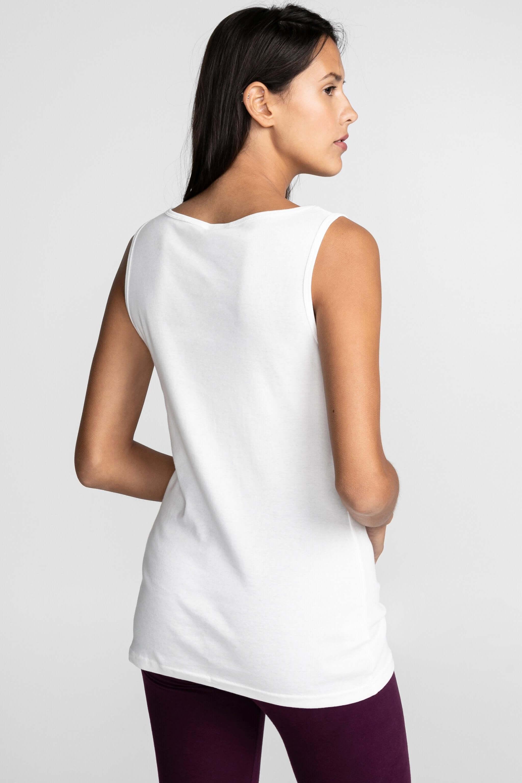 Camisole unie côtelée - Original Au Coton