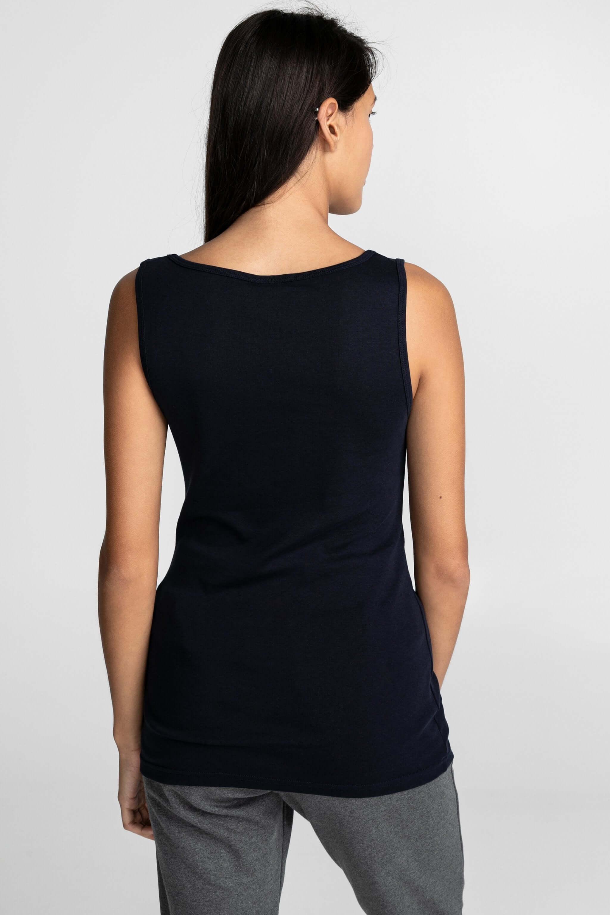 Camisole unie côtelée - Original Au Coton