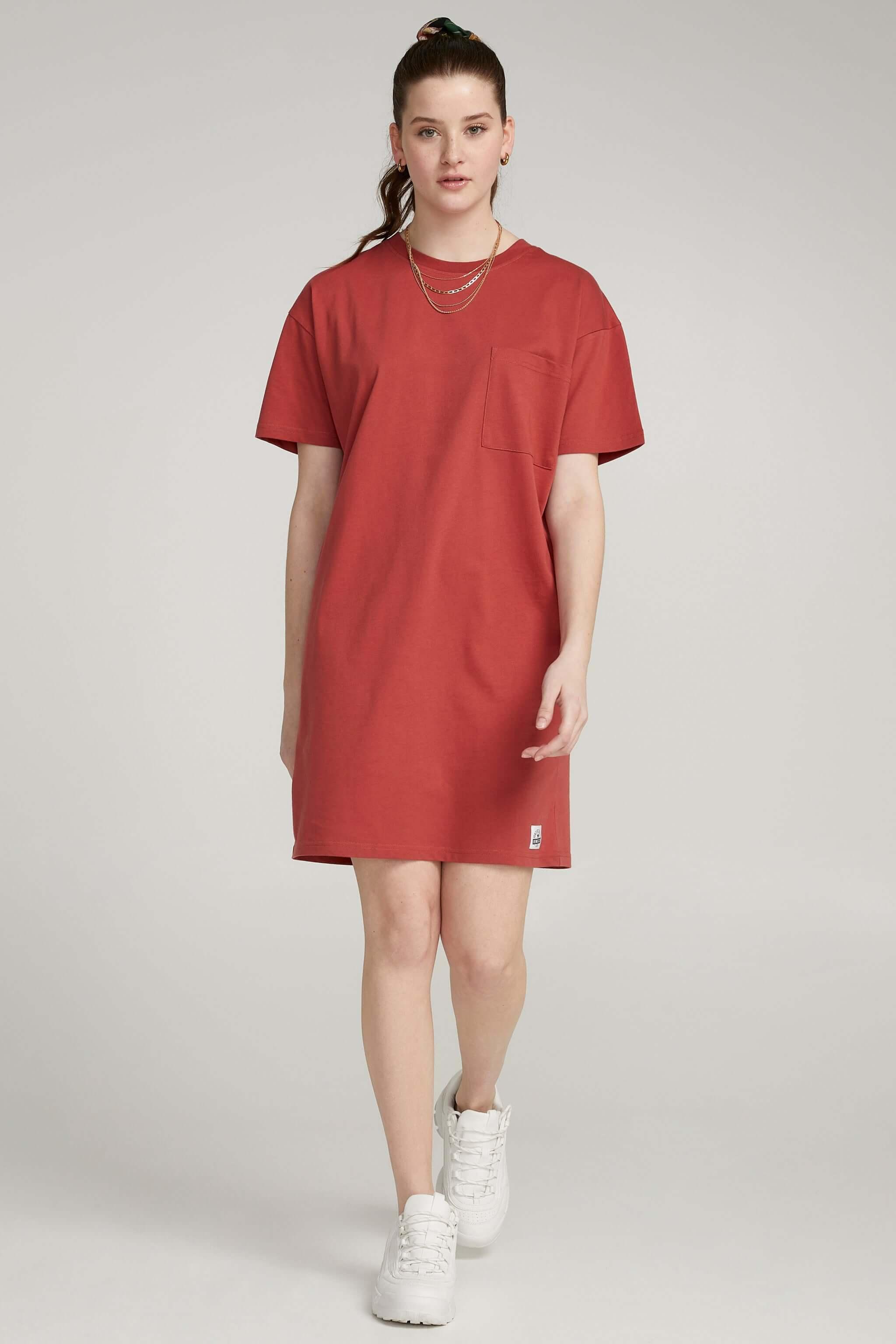 Robe t-shirt à poche - Original Au Coton